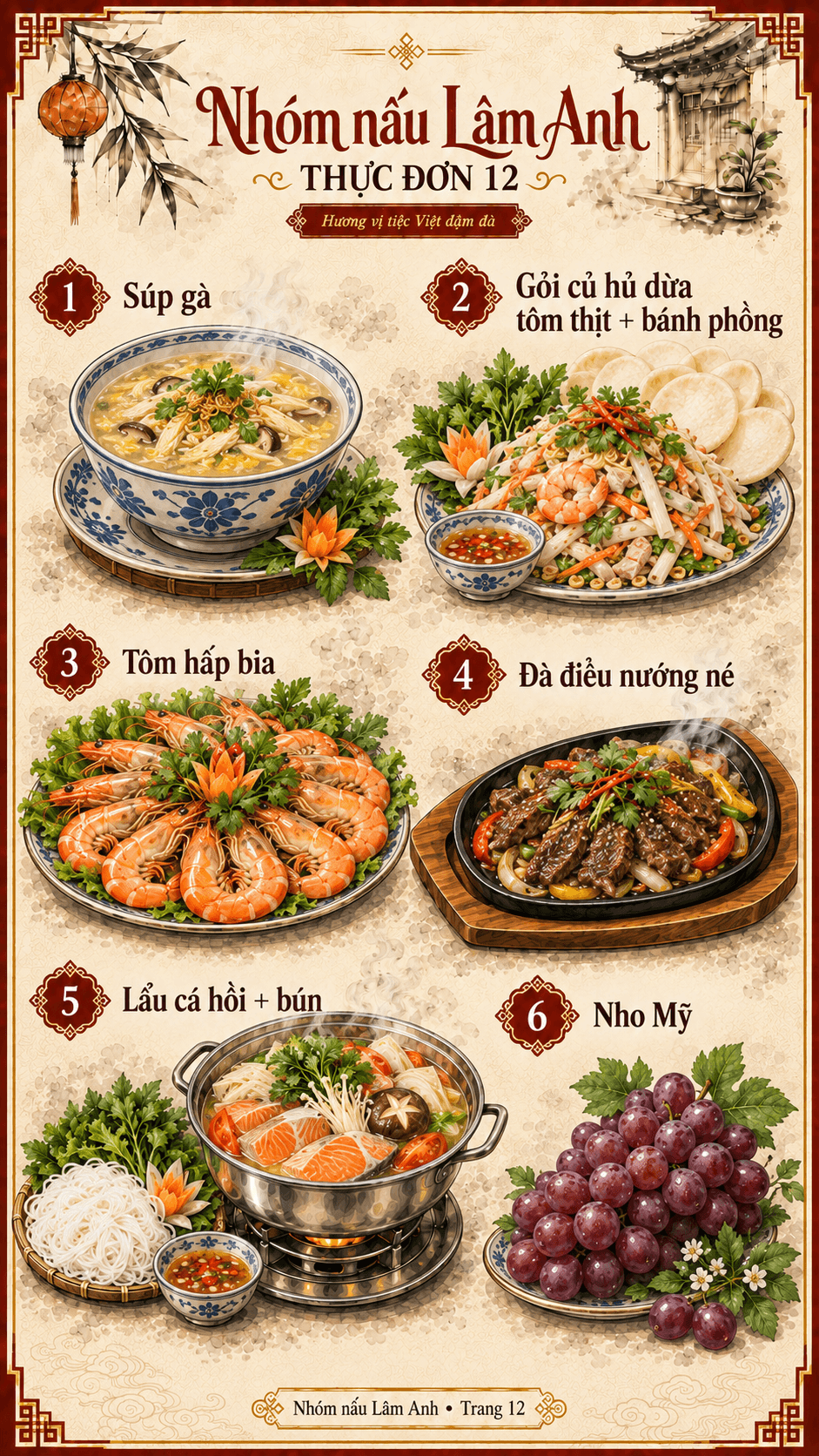 Menu 12