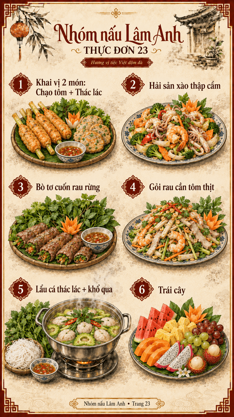 Menu 23